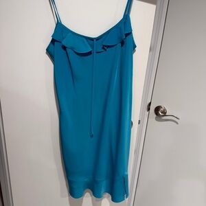 Elegant Blue Midi Dress